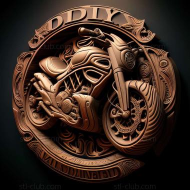 3D модель Ducati Diavel (STL)